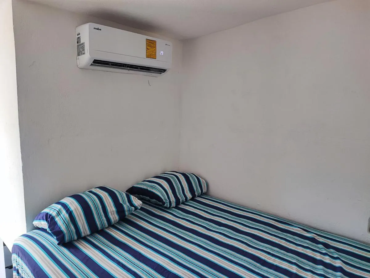 Pensionat Recamara 4 Miniloft Hotell Cancún Mexiko