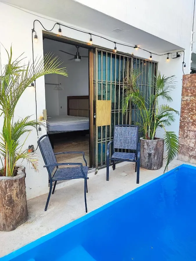 Recamara 4 Miniloft Hotell Cancún