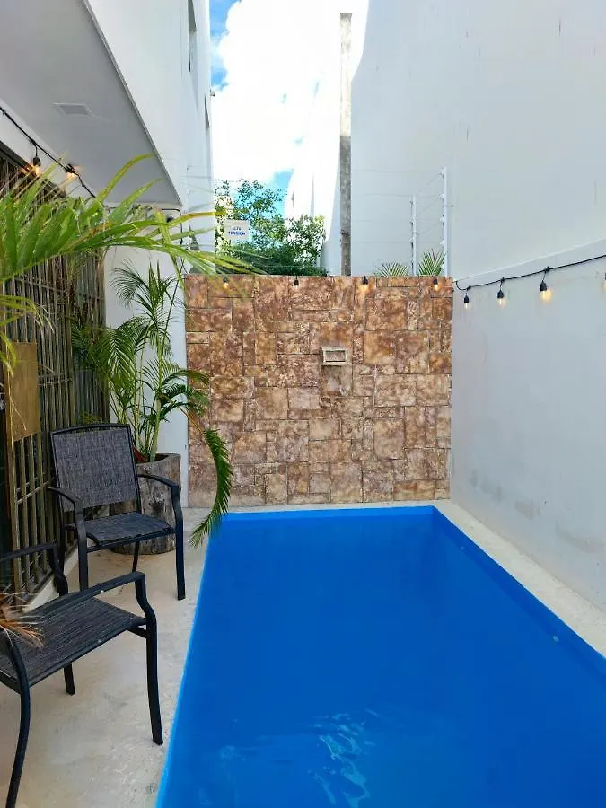 Pensionat Recamara 4 Miniloft Hotell Cancún